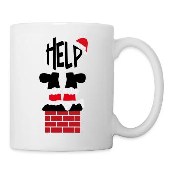 Père Noël - HELP - Mug blanc - blanc - Droite