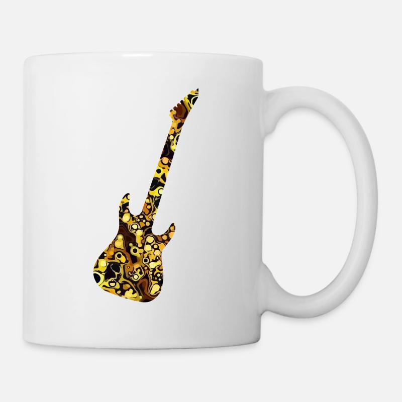 GialloInBolle guitare - Mug blanc - blanc