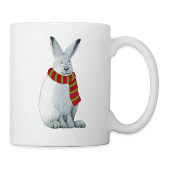 Polarhase - Tasse - Weiß - Rechts