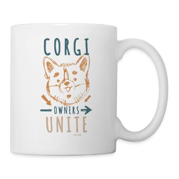 Corgi dog owners - Mug - white - Right