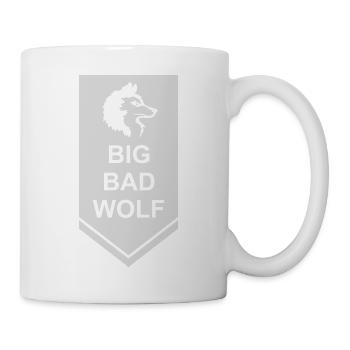 Citation du Grand Méchant Loup - Mug blanc - blanc - Droite