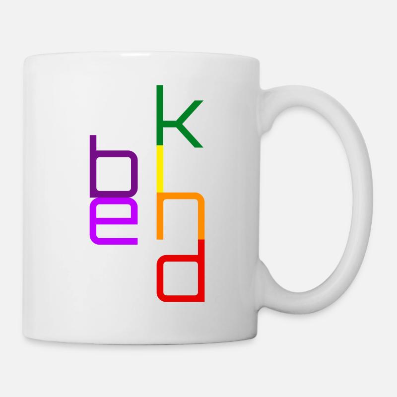Be kind - Tasse - Weiß