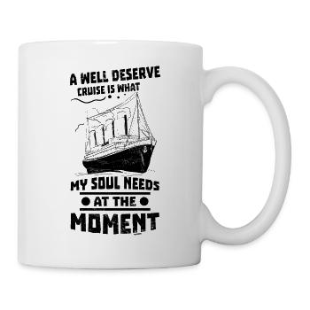 Kreuzfahrt - Tasse - Weiß - Rechts