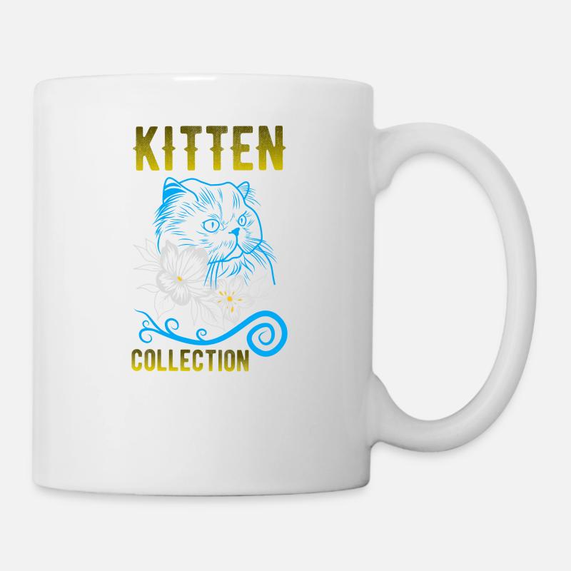 Chat - Mug blanc - blanc