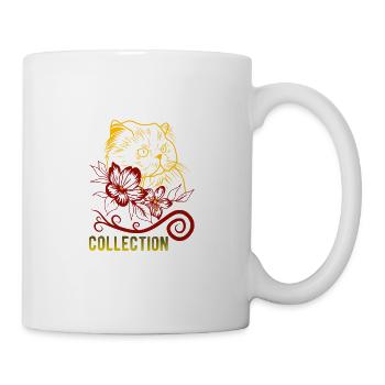 Cat - Tasse - Weiß - Rechts