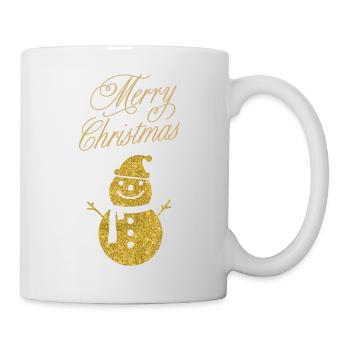 T-shirt de Noël pour de belles fêtes en famille. - Mug blanc - blanc - Droite