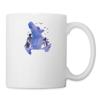 Sorry I'm Late My Camel Was Sitting On Me - Tasse - Weiß - Rechts
