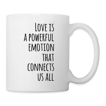 Love Quote Quote Gift Idea - Mug - white - Right