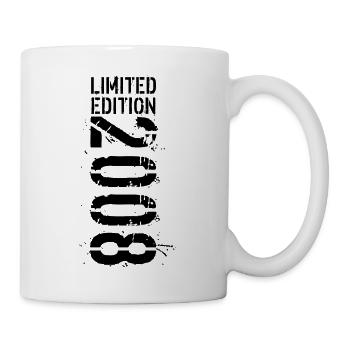 LIMITED EDITION 2008 SCHWARZ - Tasse - Weiß - Rechts