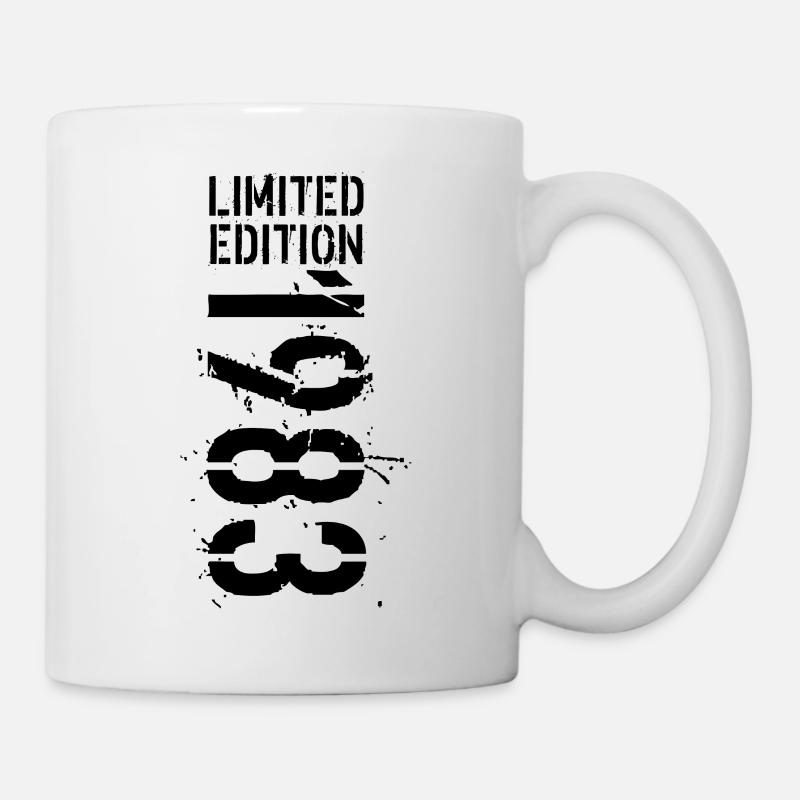 LIMITED EDITION 1983 NOIR - Mug blanc - blanc