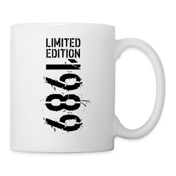 LIMITED EDITION 1989 NOIR - Mug blanc - blanc - Droite