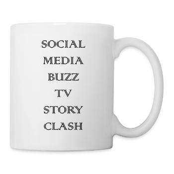 SOCIAL MEDIA - Mug blanc - blanc - Droite