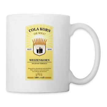 Cola Korn in Weizenkorn Edition - Tasse - Weiß - Rechts