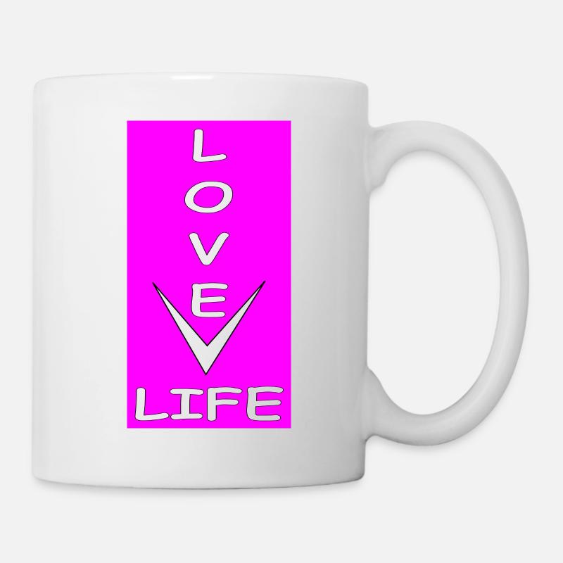 Liebesleben - Tasse - Weiß