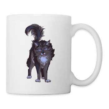 Hawkfrost Ural Frost Grey Cat Cool - Mug - white - Right