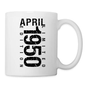 Birthday April 1950 April born in April 1950 - Mug - white - Right