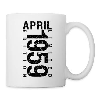 Birthday April 1959 April born in April 1959 - Mug - white - Right
