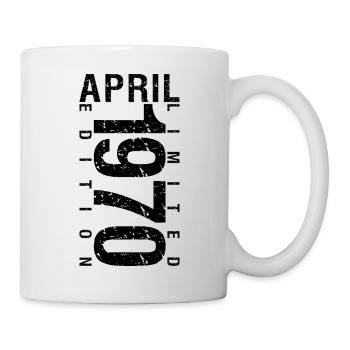 Birthday April 1970 April born in April 1970 - Mug - white - Right