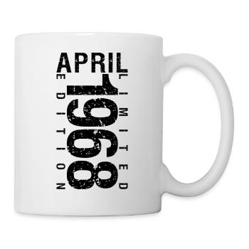 Birthday April 1968 April born in April 1968 - Mug - white - Right