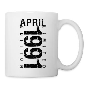 Birthday April 1991 April born in April 1991 - Mug - white - Right