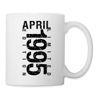 Birthday April 1995 April born in April 1995 - Mug - white - Right