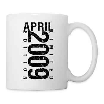 Birthday April 2009 April born in April 2009 - Mug - white - Right