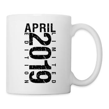 Birthday April 2019 April born in April 2019 - Mug - white - Right
