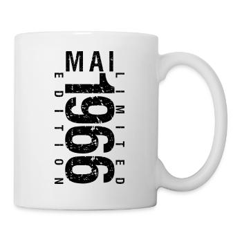 Anniversaire Mai 1966 Mai né en May 1966 - Mug blanc - blanc - Droite