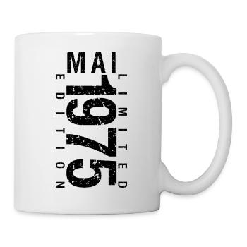 Anniversaire Mai 1975 Mai né en May 1975 - Mug blanc - blanc - Droite