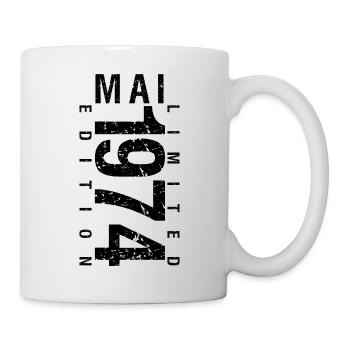 Anniversaire Mai 1974 Mai né en May 1974 - Mug blanc - blanc - Droite