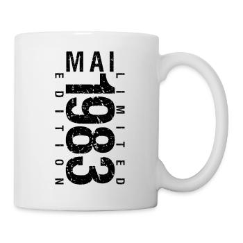 Anniversaire Mai 1983 Mai né en May 1983 - Mug blanc - blanc - Droite