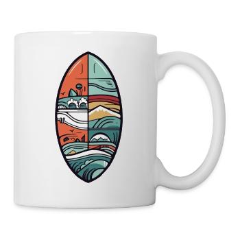 Surfboard - Mug - white - Right