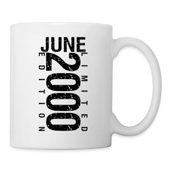 Birthday June 2000 June born in June 2000 - Mug - white - Right