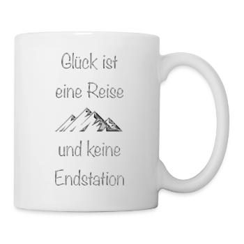 glück - Tasse - Weiß - Rechts