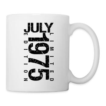 Birthday July 1975 July born in July 1975 - Mug - white - Right