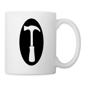 marteau - Mug blanc - blanc - Droite