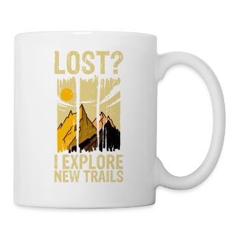 Mustard gas? I Explore New Trails 4 - Mug - white - Right