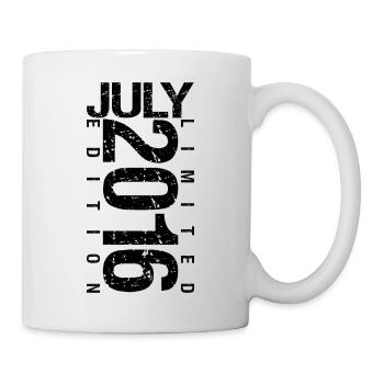 Birthday July 2016 July born in July 2016 - Mug - white - Right