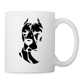 Hund Dog - Tasse - Weiß - Rechts