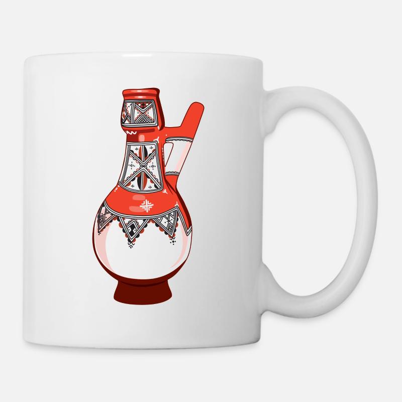 Kabyle Amazigh pottery - Mug - white