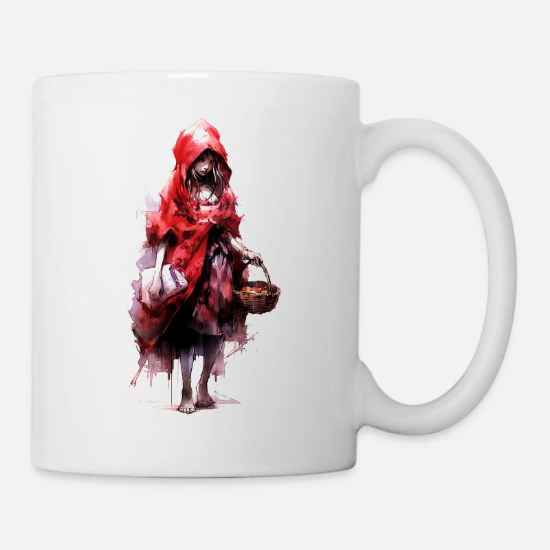 Petit chaperon rouge - Mug blanc - blanc