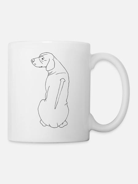 Rhodesian Ridgeback - Tasse - Weiß