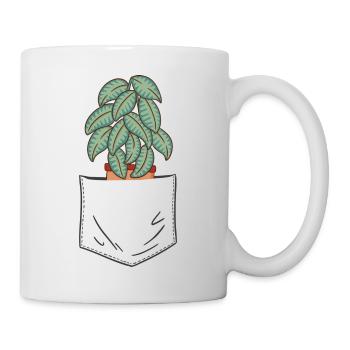 Plants Bag Chest Pocket Hobby Gardener Garden - Mug - white - Right