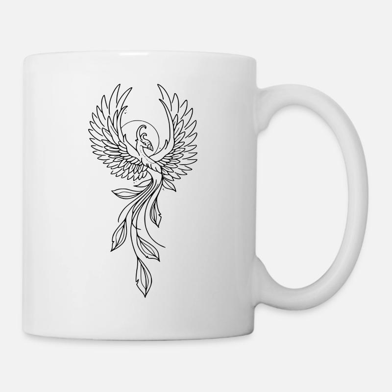 Phönix - Tasse - Weiß