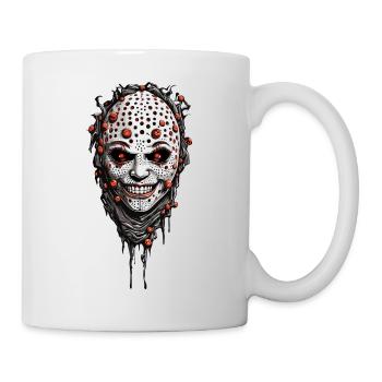 Creepy Halloween Trypophobia Horror Design - Mug - white - Right