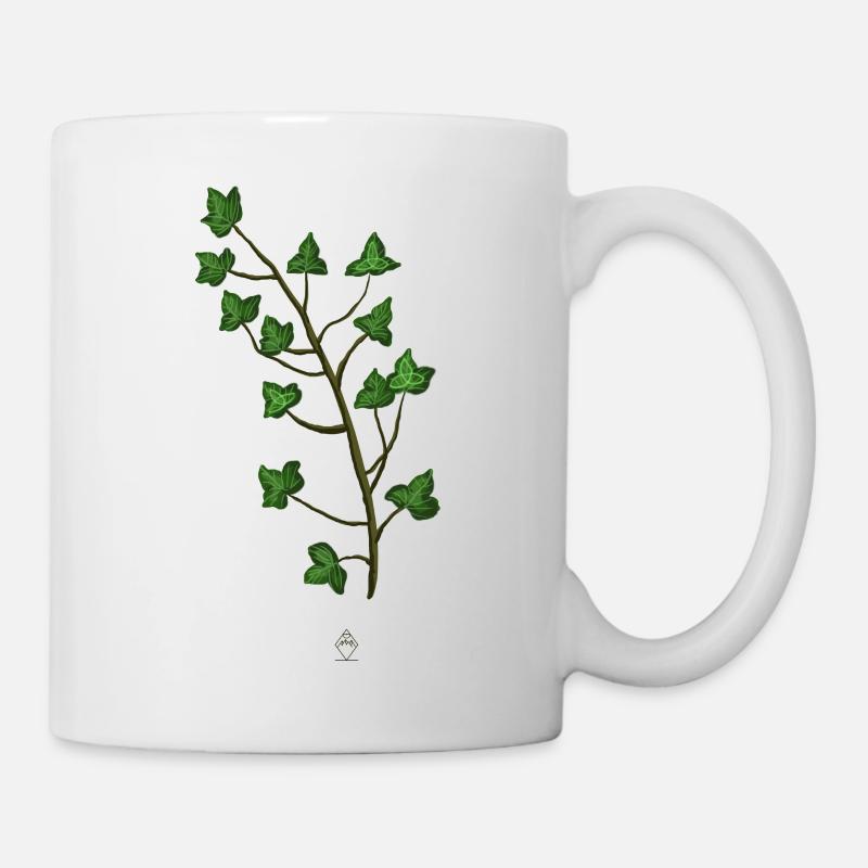 Efeu Trinity - Tasse - Weiß