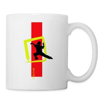 Signe Qigong - Mug blanc - blanc - Droite
