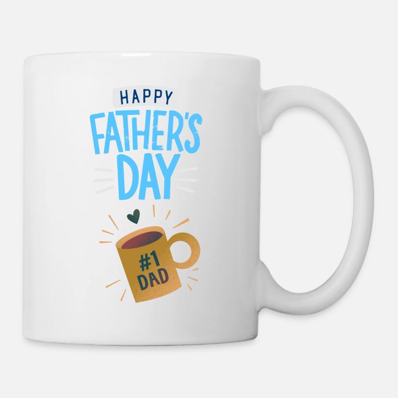 Happy Father Day - Mug - white