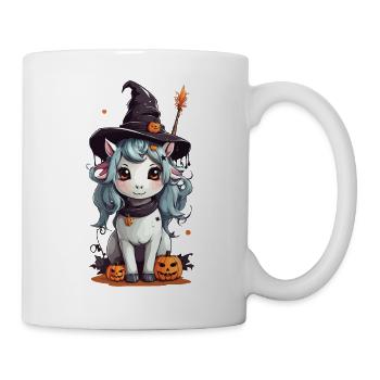 Witch Pony Magical Halloween Horses Design - Mug - white - Right
