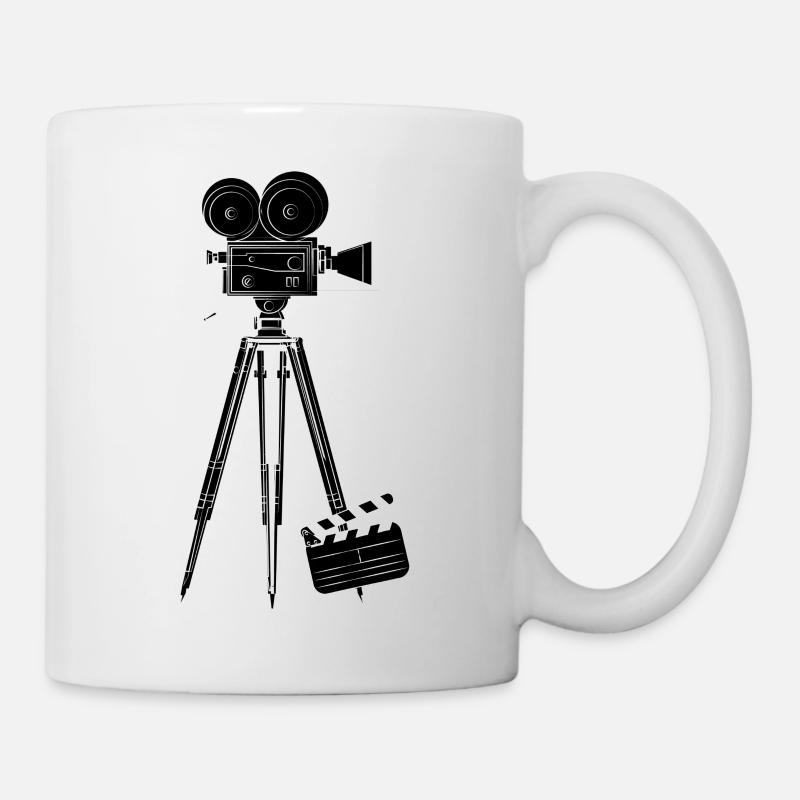 Kamera - Tasse - Weiß